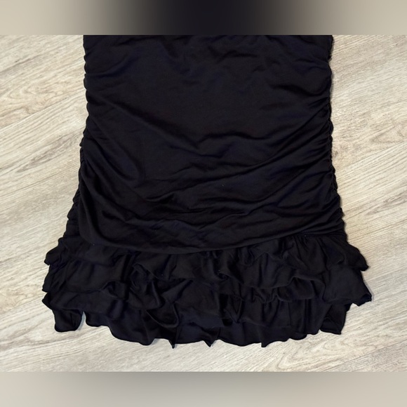 NEW Vintage 2000s Juicy Couture Beach Royalty Black Halter Swimdress Size M RARE - Picture 4 of 7